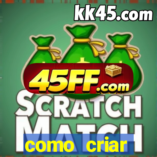 como criar plataforma de jogo do tigre